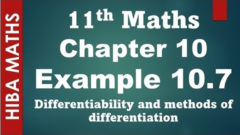 11th maths chapter 10 example 10.7 tn syllabus hiba maths