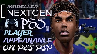 I Modelled Nextgen PS5 Player Appearance On PES PSP - The XPS ONE V10 LITE Game screenshot 4