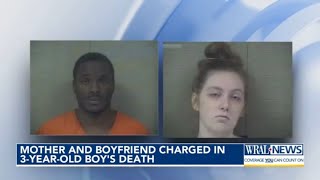Mother and boyfriend charged in 3-year-old boy's death in Dunn