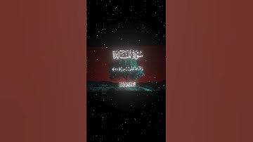 المائدة الآية :| 98 |القارئ: #محمد_اللحيدان #راحة_نفسية #تلاوة_خاشعة #تلاوة_هادئة #قرآن