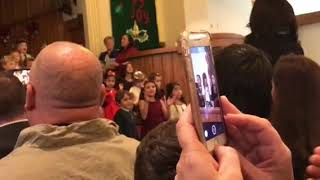 FUMCS 1st Graders Christmas show