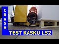 Prawdziwy Crash Test Kasku za 380 zł / LS2 vs Paleciak