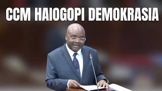 Profesa Kitila: CCM Haiogopi Demokrasia, Kwa Asili CCM Ni Chama cha Kidemokrasia-Kinachopigania Haki