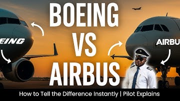 Boeing vs Airbus: How to Tell the Difference Instantly | Pilot Explains (Captain Callistus)