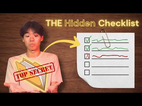 The Secret Checklist Behind Every Acceptance Letter 