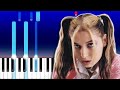 Baby queen  colours of you piano tutorial