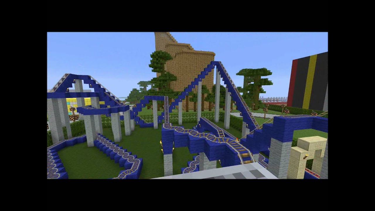 Minecraft Rollercoaster : Anubis de ride - YouTube