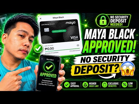 💳 How to Apply Maya Black Credit Card Approved Without Security Deposit? Tips & Guide (2026) 🔥