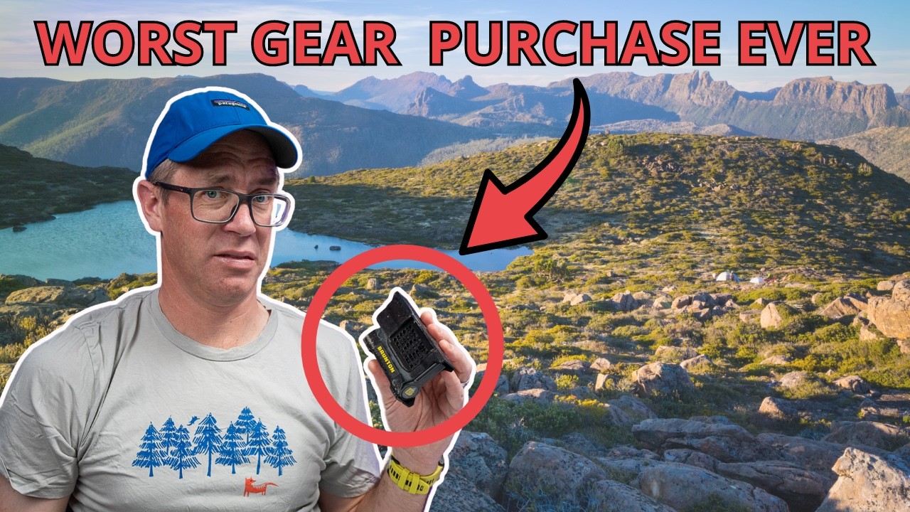 I'm EMBARASSED I EVER took this stuff hiking! 🙊