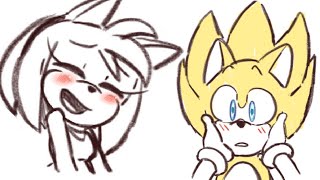 Los Ojos De Super Sonic 2 Sonamy Frontiers Cómic-Dub Legacy Of Chaos