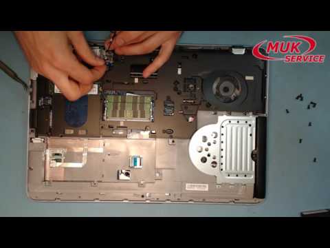 HP ProBook 650 G2 разборка, замена Wi Fi модуля