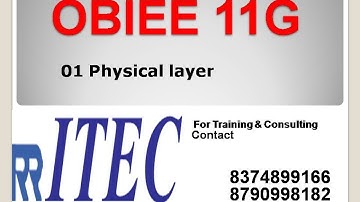 Steps to Create Physical layer in OBIEE 01: By RR ITEC, Hyderabad, India