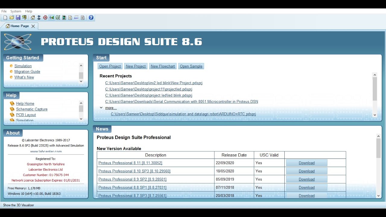 How to fix No Libraries Found Proteus 8 Professional 