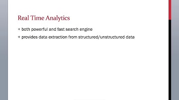 Real Time Analytics with ElasticSearch