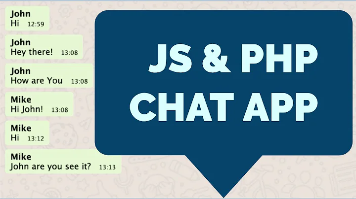 JS Chat App Using JQuery & PHP (AJAX)