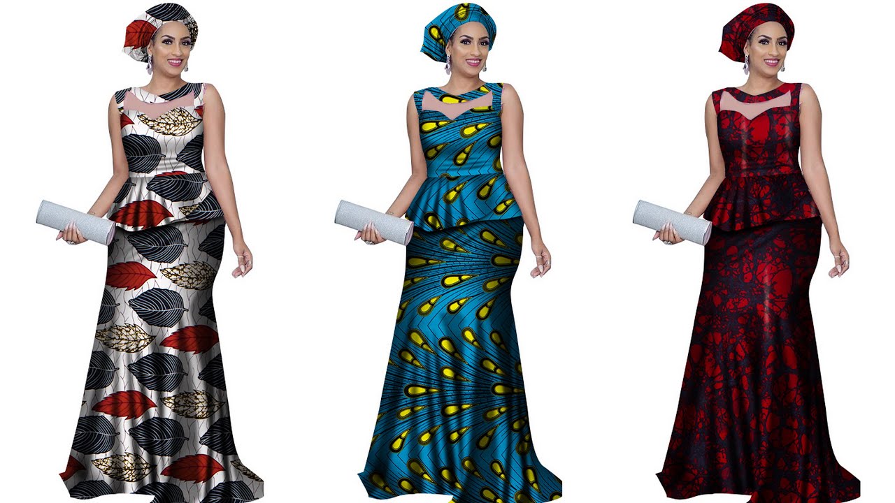 African Print Maxi Dresses for Wedding Guests & Bridesmaids - Makemba Fit &  Flare Dress