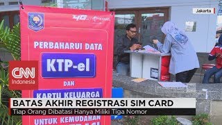 Batas Akhir Registrasi SIM Card screenshot 1
