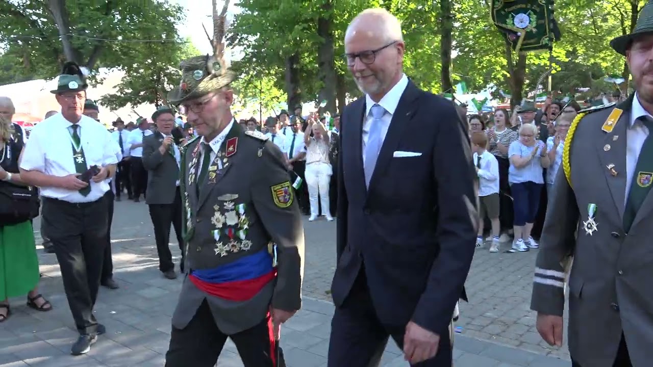 Schützenfest in Lohne 2023 - Proklamation