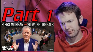 Sergeant Beckett Reacts to @jubilees - Piers Morgan vs 20 Woke Liberals | Surrounded/Pt 1