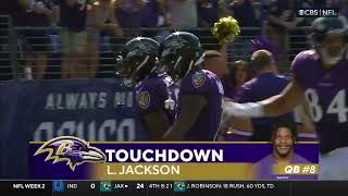 LAMAR JACKSON 79 YARDS AND A FLIP