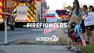 Public Procession for Idaho Firefighters Killed in Ambush Attack