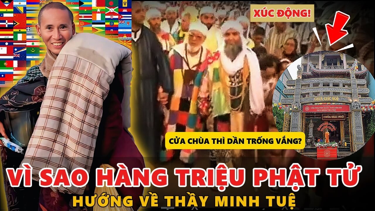 Xúc Động! Vì Sao Hàng Triệu Phật Tử Hướng Về Thầy Minh Tuệ, Còn Cửa Chùa Thì Dần Trống Vắng?