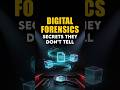 How digital Forensics works ##digitalforensics #dfir