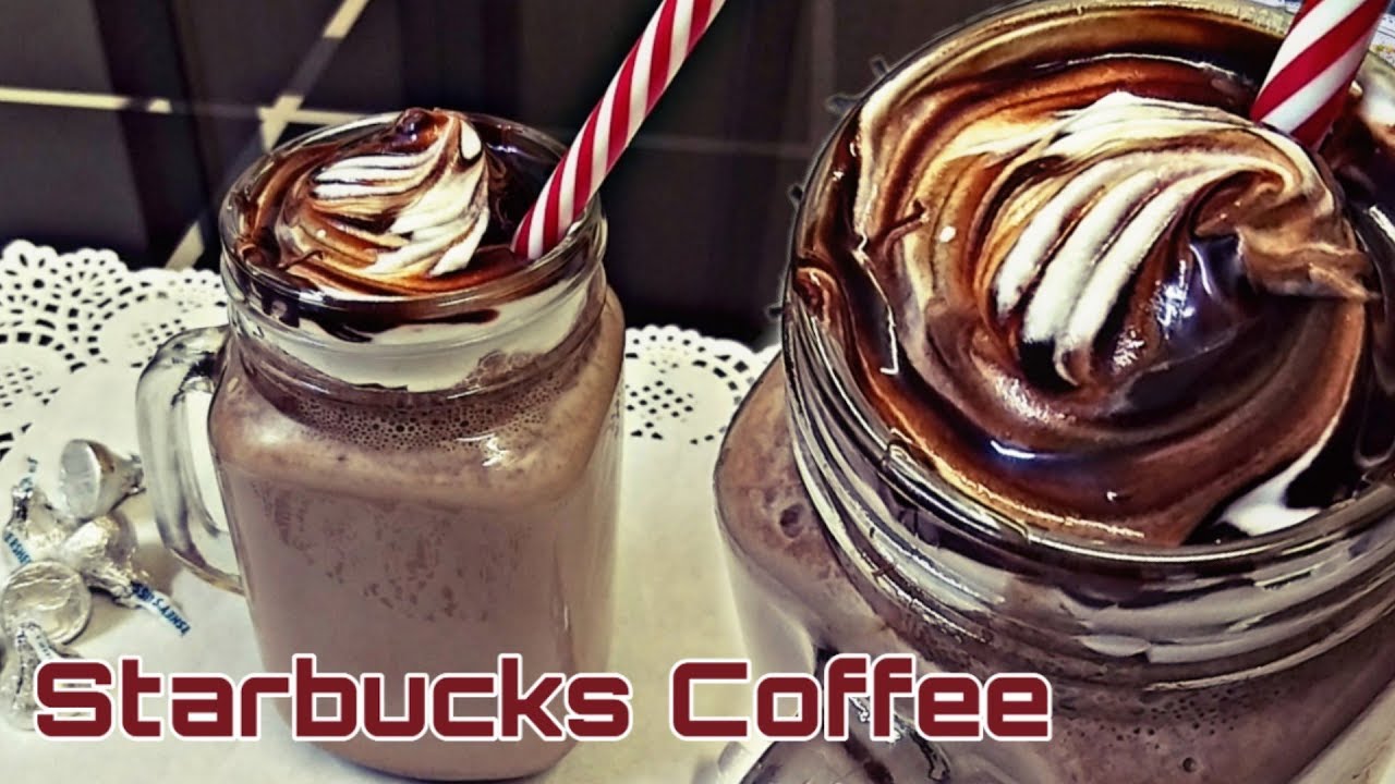Starbucks Frappuccino //4 Ingredients //English and Malayalam Subtitles
