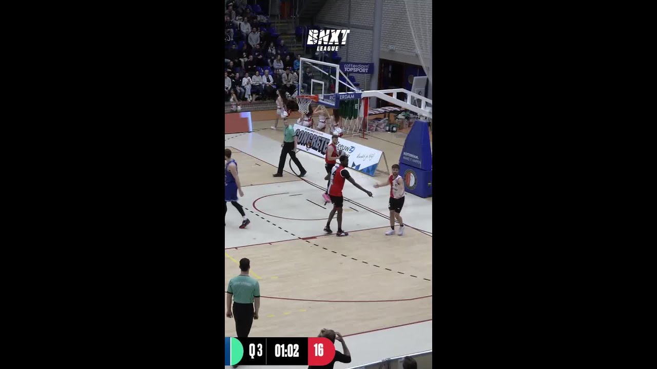 Zach Harvey with 22 Points vs. Zeeuw & Zeeuw Feyenoord Basketball