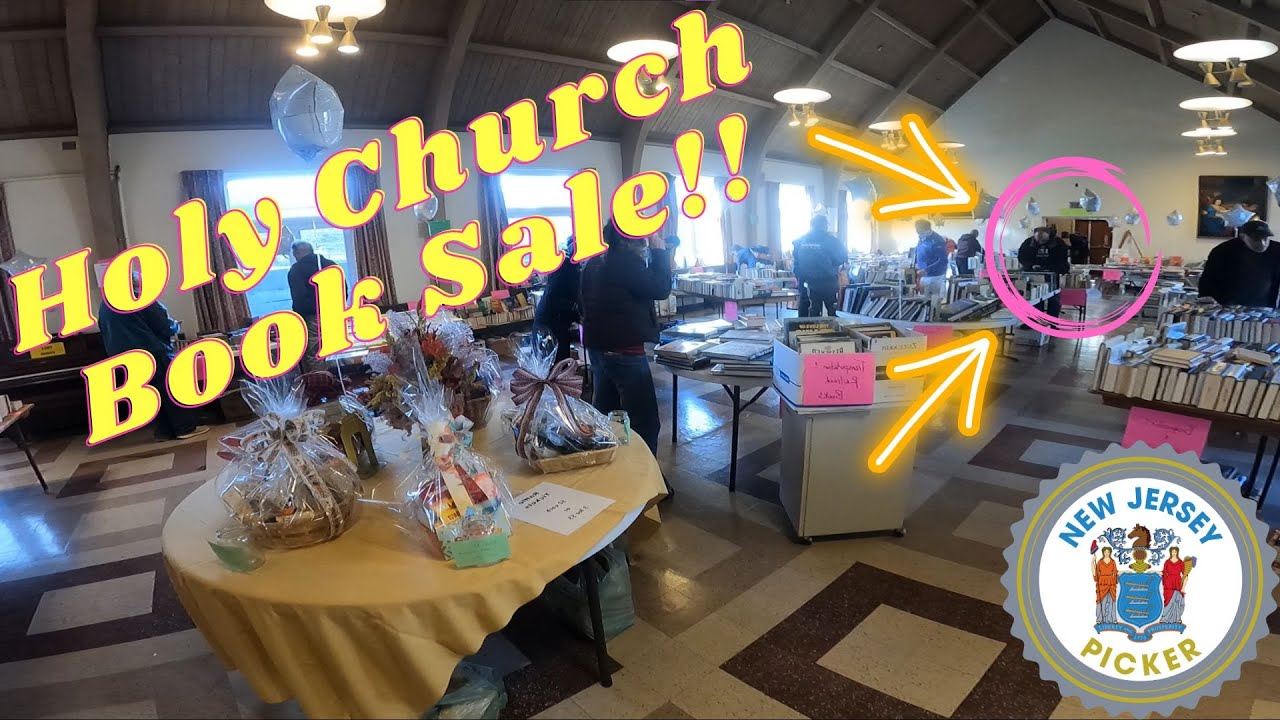 Church Book Sale Filled With Tons of Treasures! Turning 40 Into Over