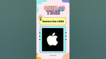 Guess the Logo Quiz!  #quiz #dailyquiz #funtrivia #popquizkidz #quizoftheday #brainteasers #logoquiz