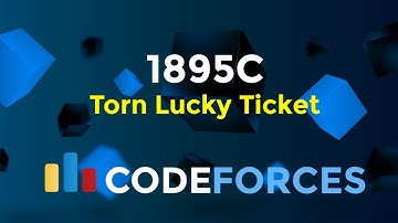 1895C | Torn Lucky Ticket | Educational Codeforces Round 157 (Div 2) | DP | Codeatic