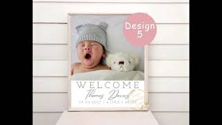 💗 Baby Birth Announcements 💙