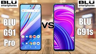 BLU G91 Pro vs BLU G91s