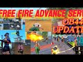 FREE FIRE ADVANCE SERVER OB44 UPDATES AND FULL EVENTS 