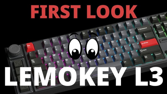 Lemokey L3  A 2.4 GHz QMK Custom Mechanical Keyboard by Lemokey —  Kickstarter