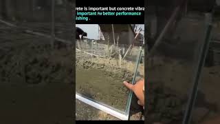 why is concrete vibrator important #construction #bridgeengineering #civil #structural
