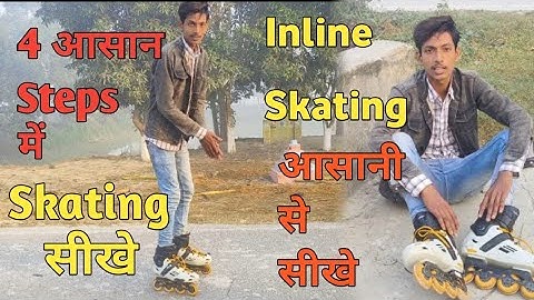 How To Start Inline Skating in Only 4 Simple Steps // Skating Lessons For Beginners