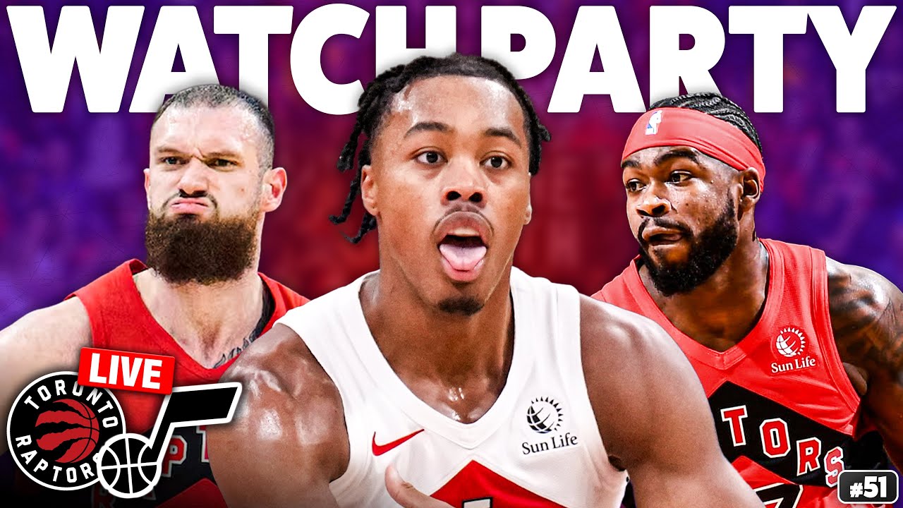 Raptors vs Jazz LIVE Watch Along | Toronto Needs To Get Back On Track