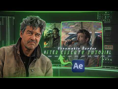 How to Create Chromatic Border Effect in After Effects ( Easy Tutorial )