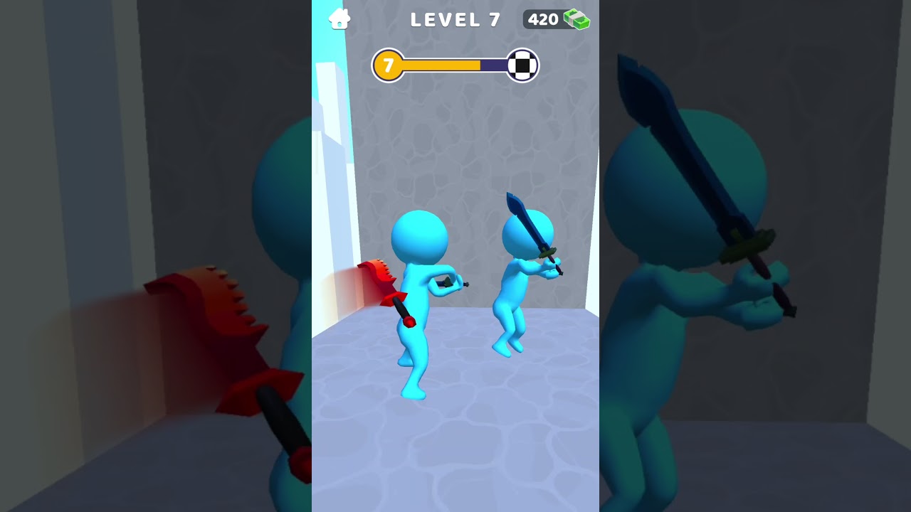 Sword Play: Ninja Slice Runner - Gameplay 