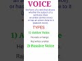 Voice||Change the voice #voice #grammar #shorts #activevoicepassivevoice #sablesir #englishgrammar