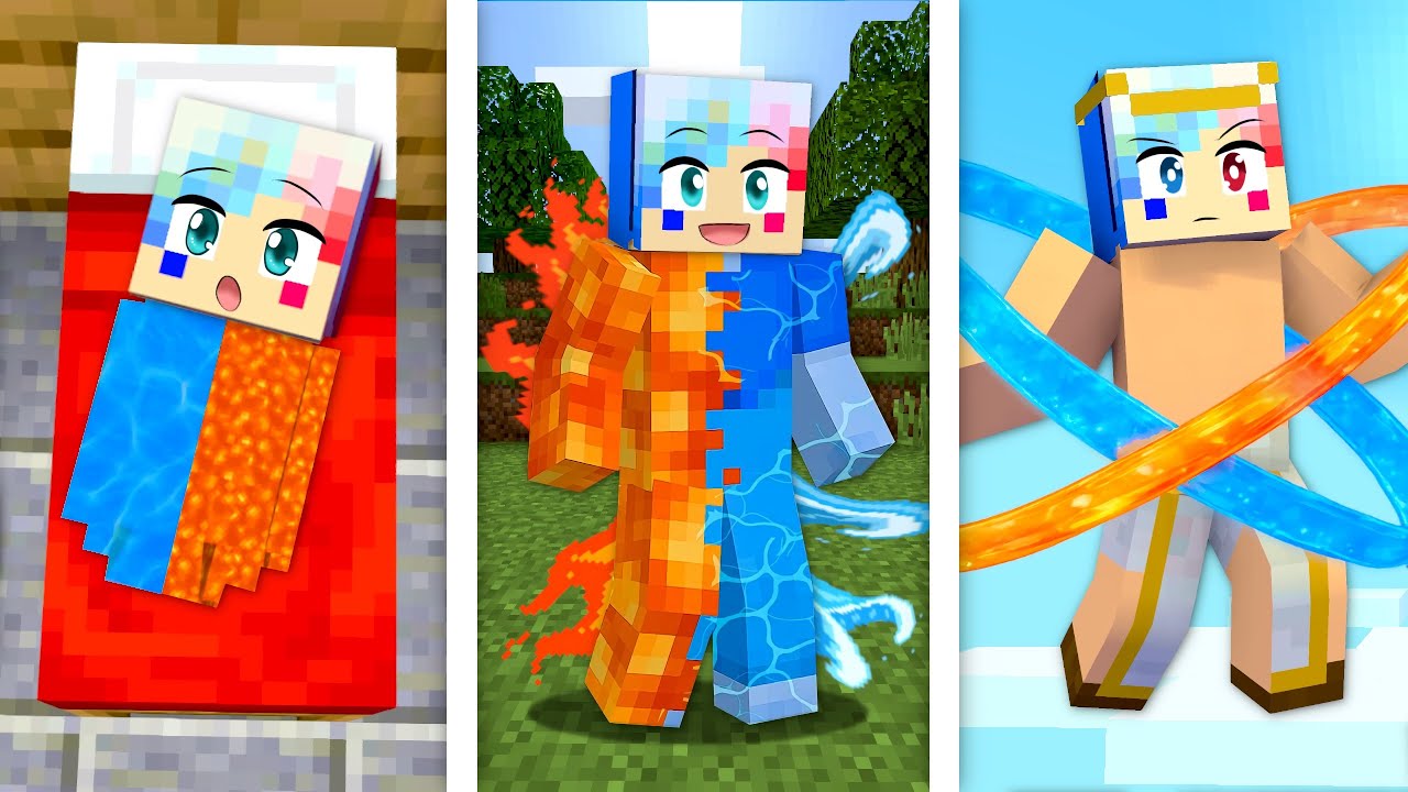 【魔法使いの神になる⁉️✨️】超能力がだんだん進化していくマインクラフト🔮【マイクラ】ぽっぴんず