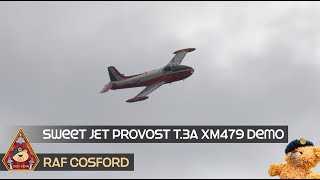 THE RAF'S SWEET LEGENDARY TRAINER JET PROVOST T.3 XM479 DISPLAY • RAF COSFORD