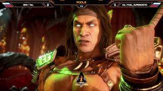 Mortal kombat 11  Tournament VaL  vs GigantMysli