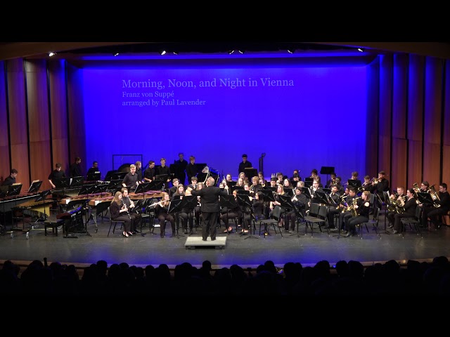 PLHS 2019 Winter Band Concert - 6 of 9 - Varsity Blue Band - Morning, Noon, and Night in Vienna