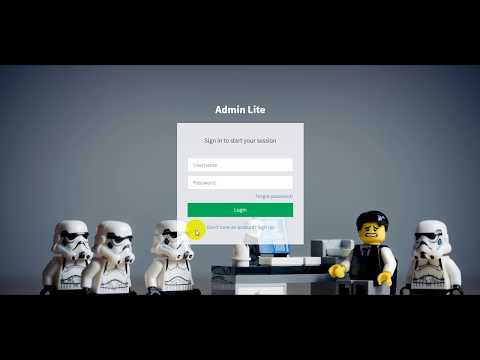Admin Lite   PHP Admin Panel + CRUD