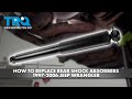 How to Replace Rear Shock Absorbers 1997-2006 Jeep Wrangler