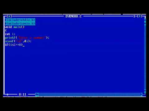 C++ EVEN ODD NUMBER PROGRAM IN TURBO C++