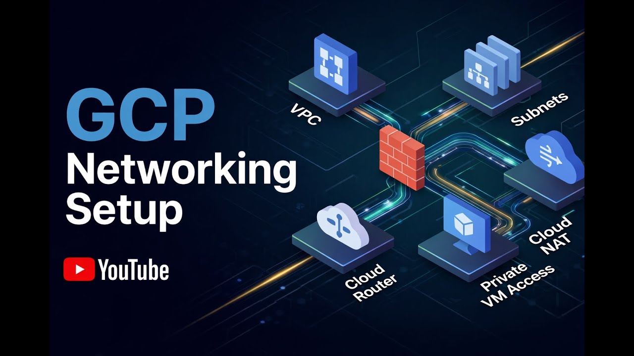 Настройка сети GCP — VPC, подсети, брандмауэр, облачный маршрутизатор, облачный NAT и доступ к ча...